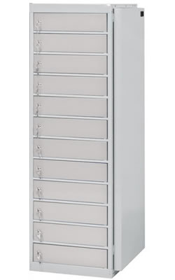 Rental charging locker for mobile devices